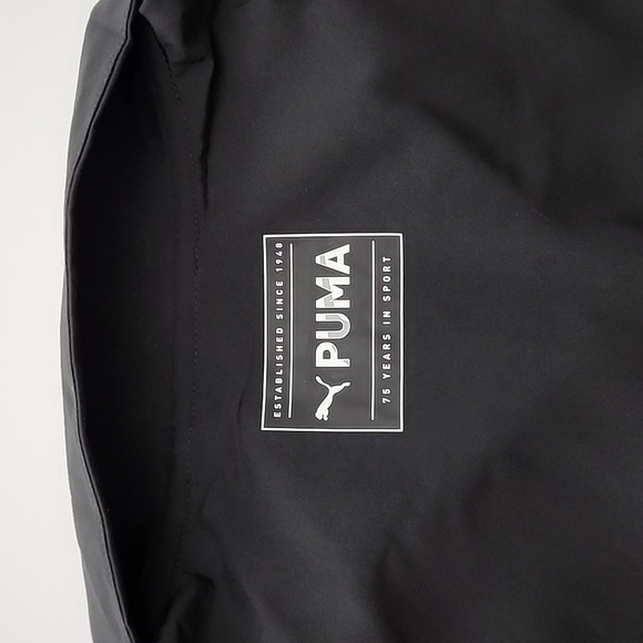 Puma Drycell Men's Black Lightweight Performance Jacket Windbreaker Sz M - Picture 10 of 13